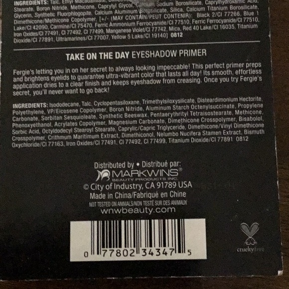 Wet n Wild Fergie photo op eyeshadow pallet and primer set- Brand new - Picture 6 of 8